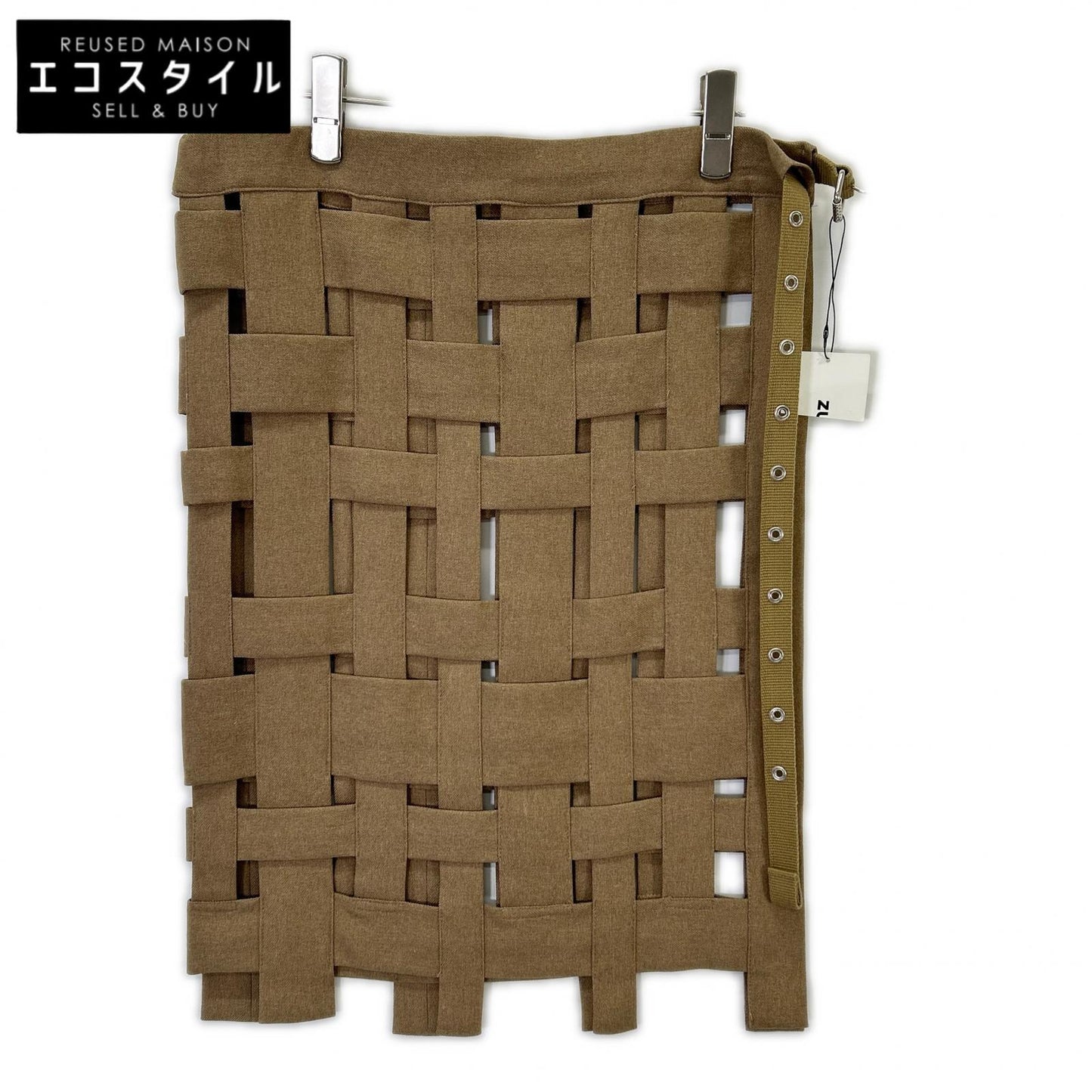 ZUCCA ズッカ CZ04FG574 ブラウン デザインスカート スカート