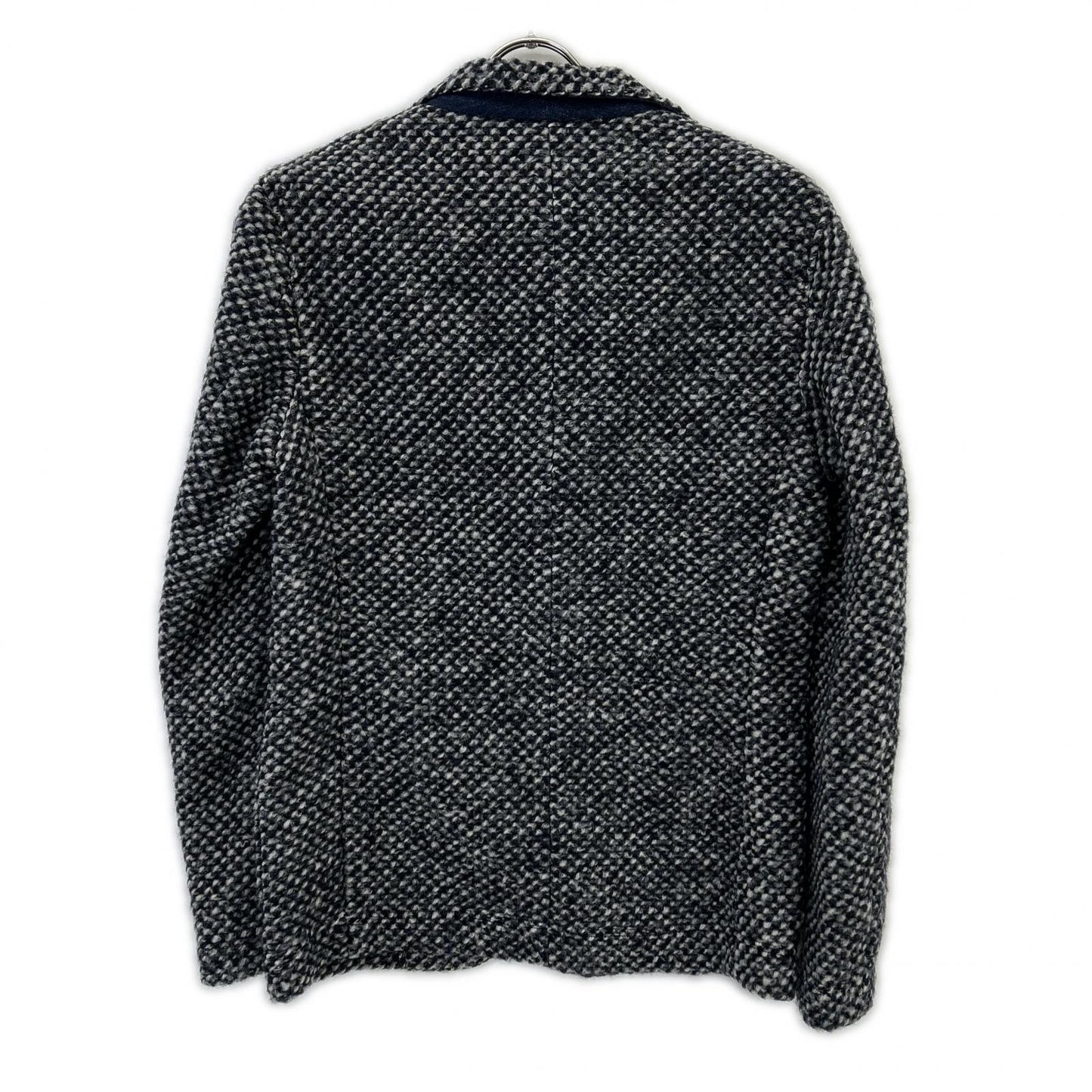 0310023010 Gray Wool Blend 2B Jacket S Men's