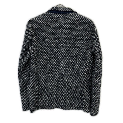 0310023010 Gray Wool Blend 2B Jacket S Men's