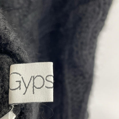 Gypsohila ジプソフィア ブラック GPG-506 リボンケーブルニット トップス