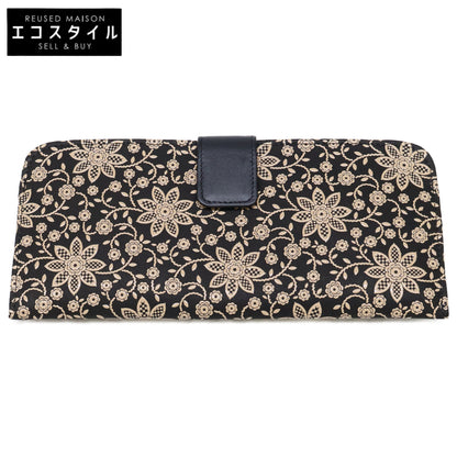 印傳屋 【新品同様】クレマチス 束入L 長財布（小銭入れあり） レディース
