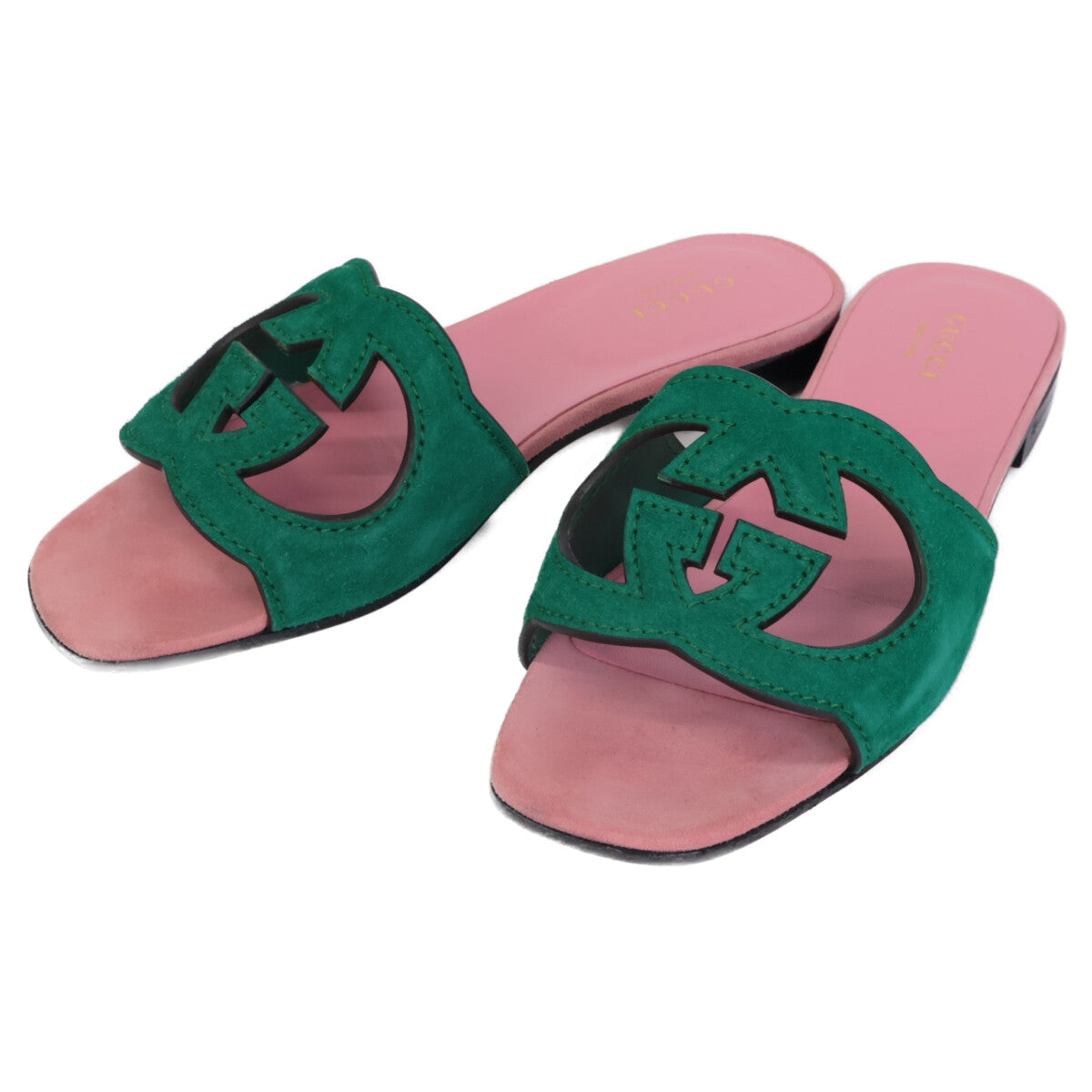 GUCCI Interlocking G Cutout Sandals/Shoes