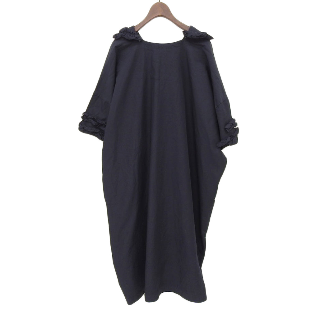 COMMEdesGARCONS COMMEdesGARCONS 川久保玲 川久保玲（COMMECOMME）荷叶边领短袖套头连衣裙 RR-O020 16年款连衣裙