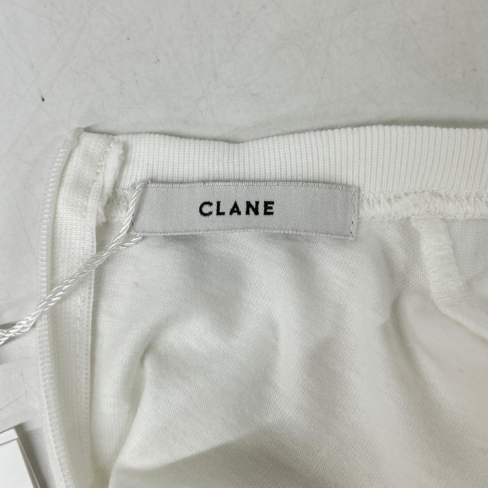 CLANE クラネ 24SS ホワイト 16112ー5242 タイトマキシワンピース ワンピース