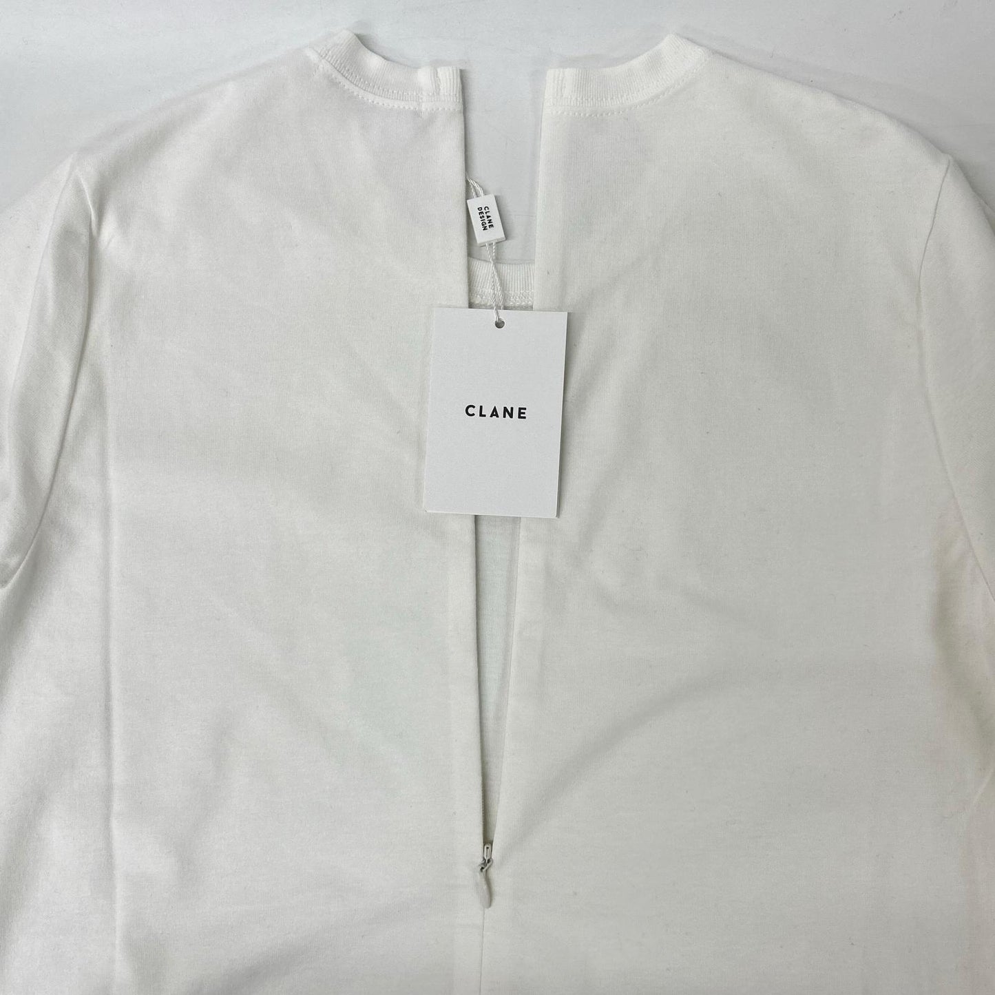 CLANE クラネ 24SS ホワイト 16112ー5242 タイトマキシワンピース ワンピース