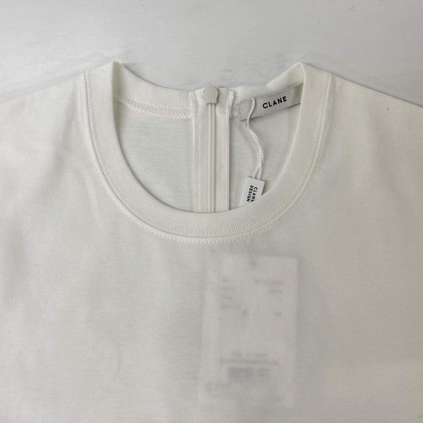CLANE クラネ 24SS ホワイト 16112ー5242 タイトマキシワンピース ワンピース