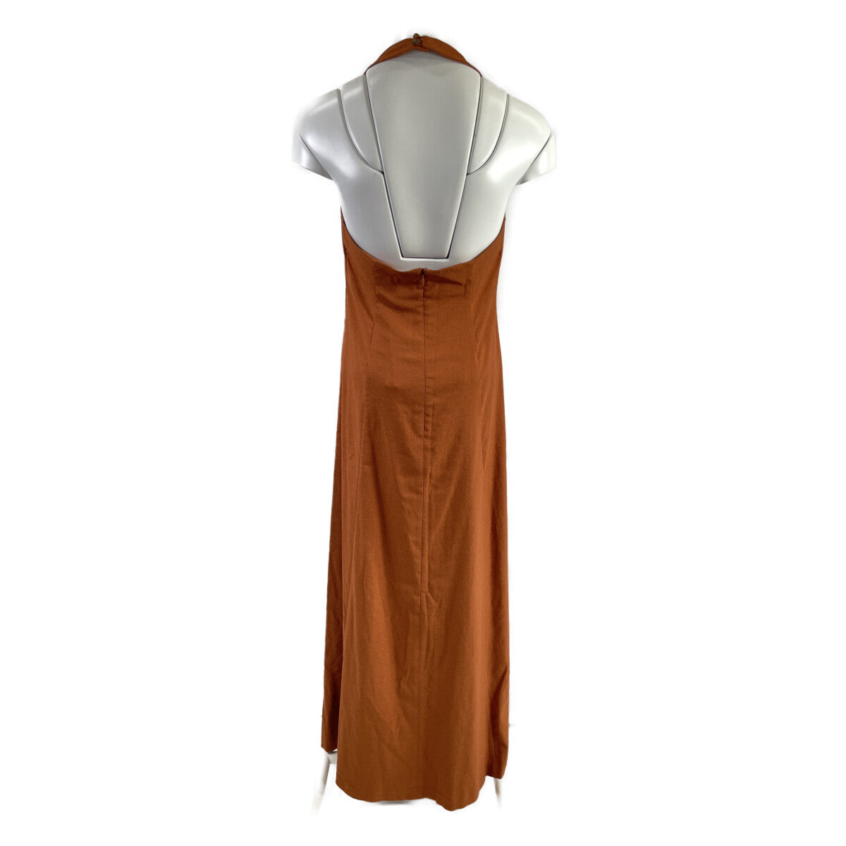CLANE クラネ 25AW 橙色 19112-5002 HALTER LONG ONEPIECE 连衣裙 1 女士