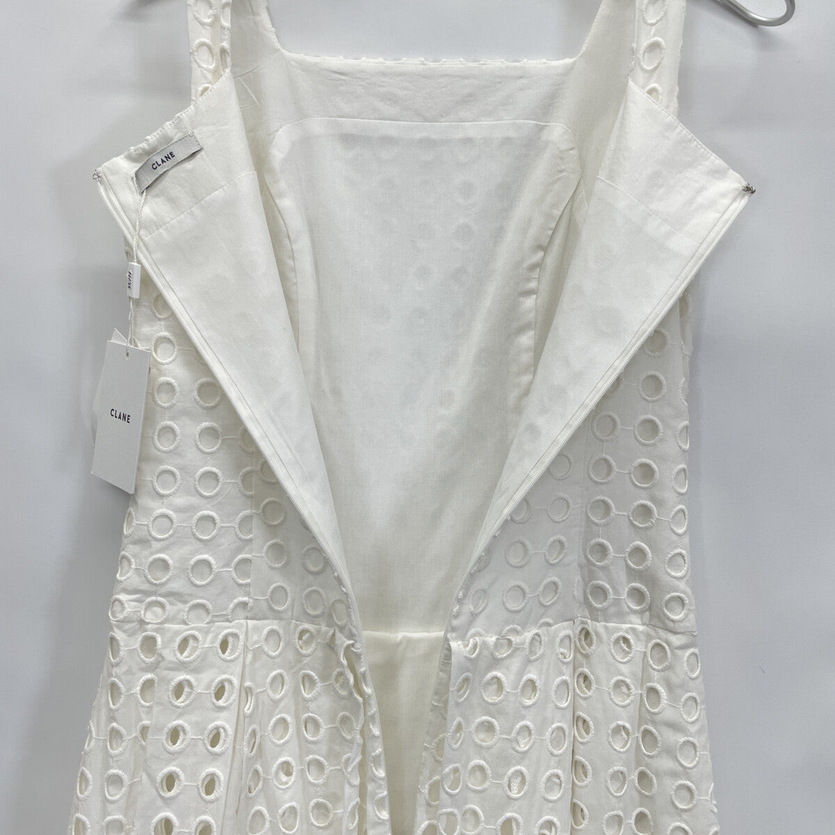 CLANE クラネ 24SS 白色 16112-5272 圆点吊带连衣裙 连衣裙
