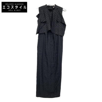 CLANE クラネ 23SS ブラック 14112ー5262 ギンガムチェック HANDKERCHIEF ONE PIECE ワンピース