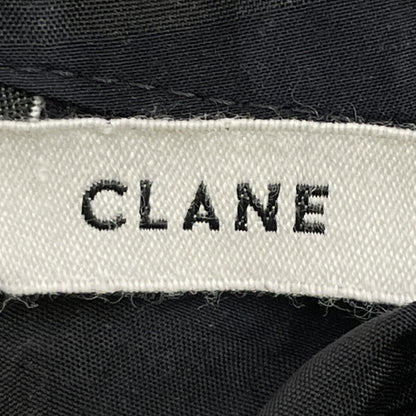 CLANE クラネ 23SS ブラック 14112ー5262 ギンガムチェック HANDKERCHIEF ONE PIECE ワンピース