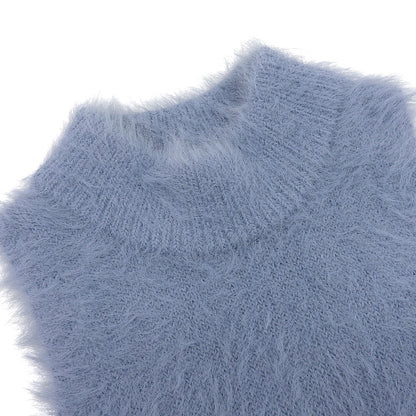 美品 SHAGGY AMERICAN SLEEVE KNIT TOPS 上衣 女士 蓝色 2 16106-2072 24SS 上衣 2 女士