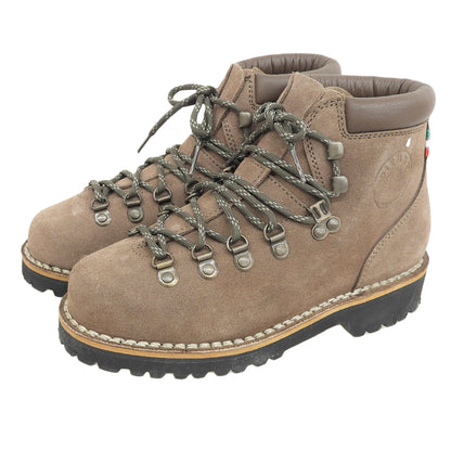 Like New Leather Mountain Boots Shoes Men's Brown 38 Shoes 38 Men's