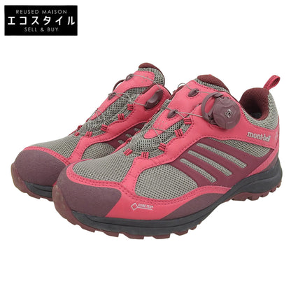 mont-bell モンベル 美品 マリポサトレール LOW シューズ レディース ピンク 23.5cm シューズ 6.5(US)