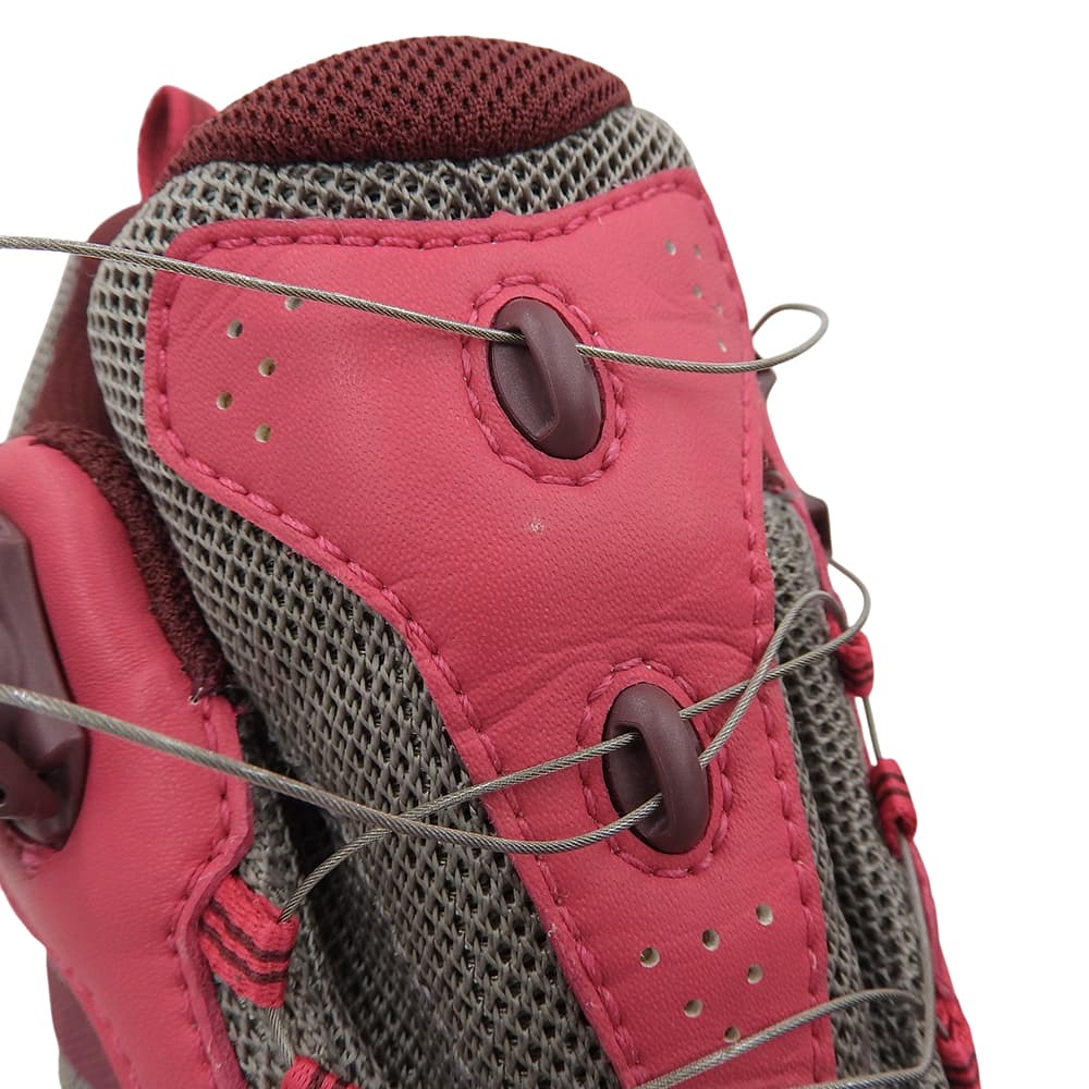 mont-bell モンベル 美品 マリポサトレール LOW シューズ レディース ピンク 23.5cm シューズ 6.5(US)