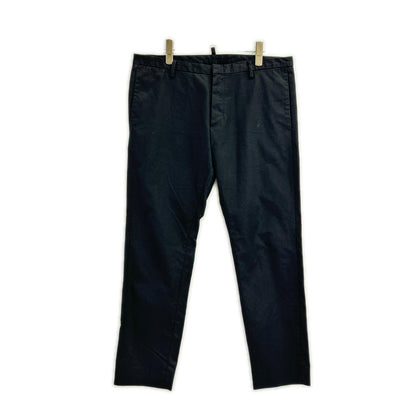 DSQUARED2 ディースクエアード 19SS S74KB0267 ブラック チノスラックスパンツ ボトムス