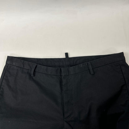 DSQUARED2 ディースクエアード 19SS S74KB0267 ブラック チノスラックスパンツ ボトムス