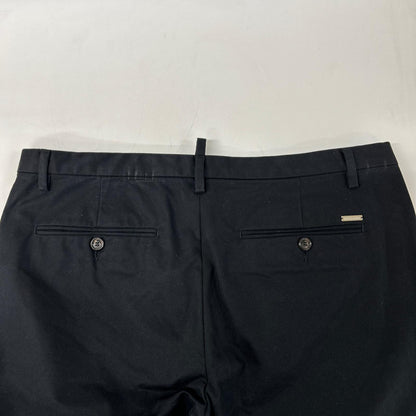 DSQUARED2 ディースクエアード 19SS S74KB0267 ブラック チノスラックスパンツ ボトムス