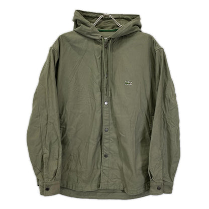 Lacoste ラコステ カーキ CH4732 フード付きシャツジャケット ジャケット