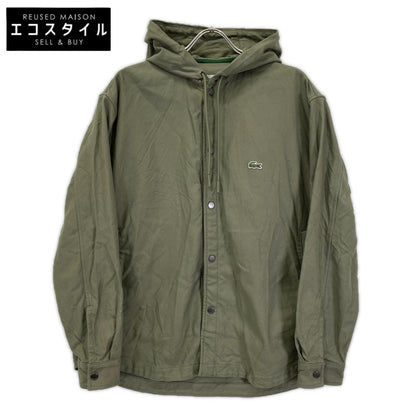 Lacoste ラコステ カーキ CH4732 フード付きシャツジャケット ジャケット
