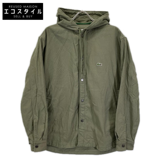 Lacoste ラコステ カーキ CH4732 フード付きシャツジャケット ジャケット