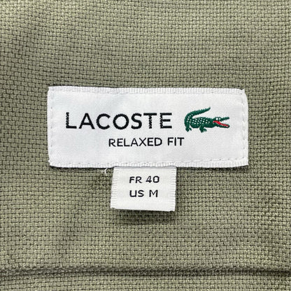 Lacoste ラコステ カーキ CH4732 フード付きシャツジャケット ジャケット