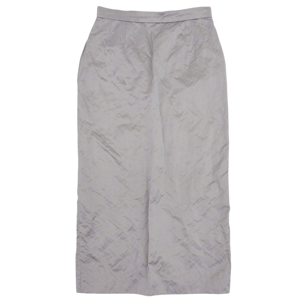 美品 I-LINE SK METAL 棉尼龙半身裙 女式 灰色 01 MB244-6012 24AW 半身裙 01 女式
