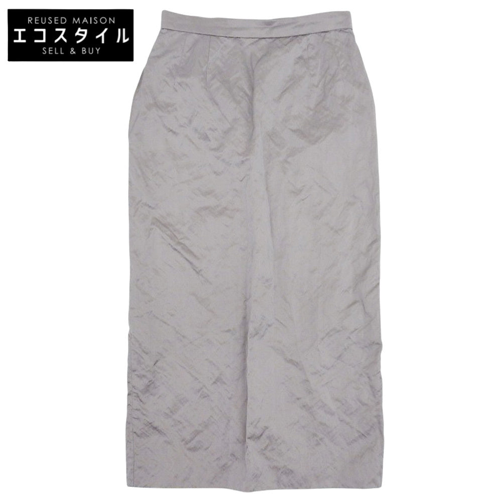 美品 I-LINE SK METAL 棉尼龙半身裙 女式 灰色 01 MB244-6012 24AW 半身裙 01 女式
