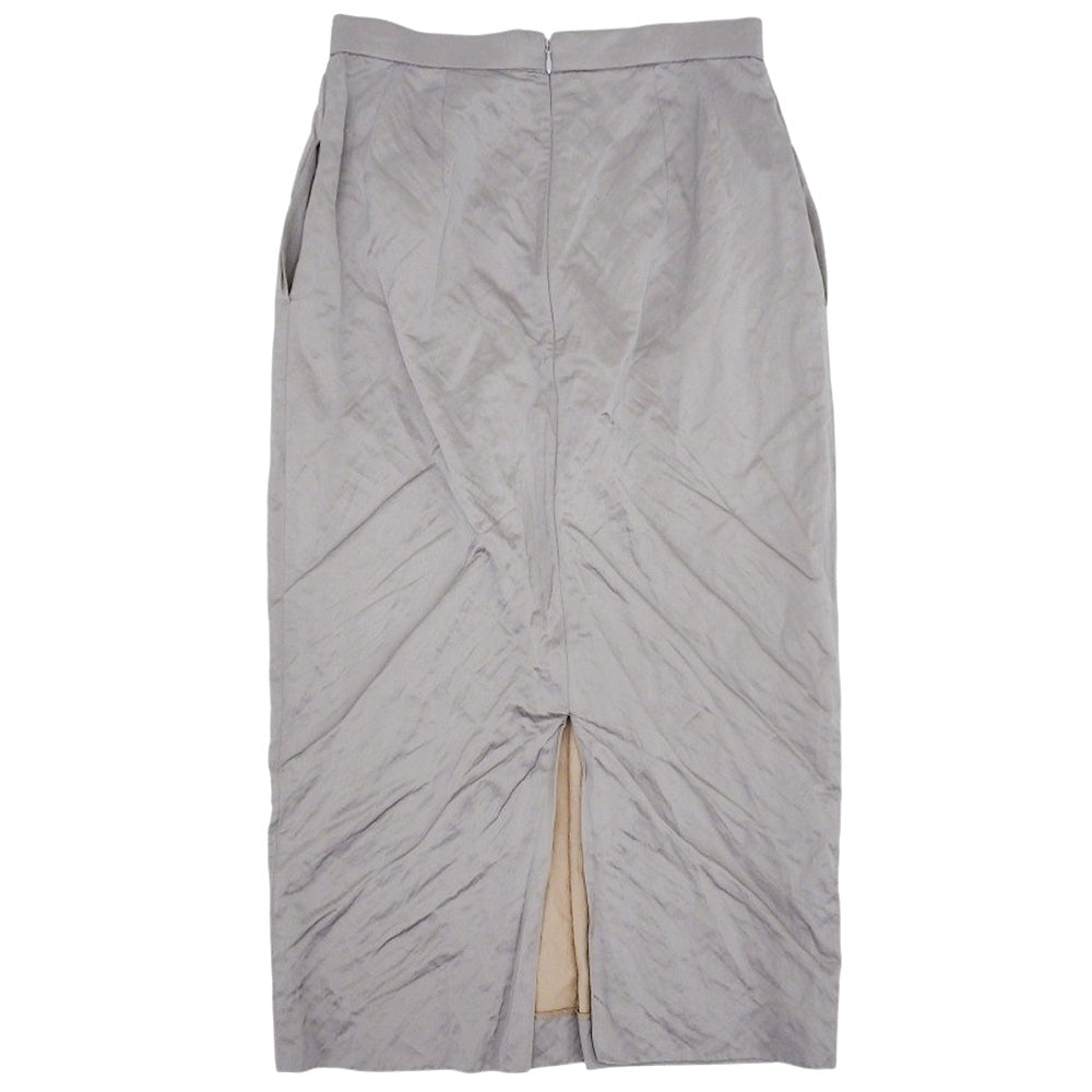 美品 I-LINE SK METAL 棉尼龙半身裙 女式 灰色 01 MB244-6012 24AW 半身裙 01 女式