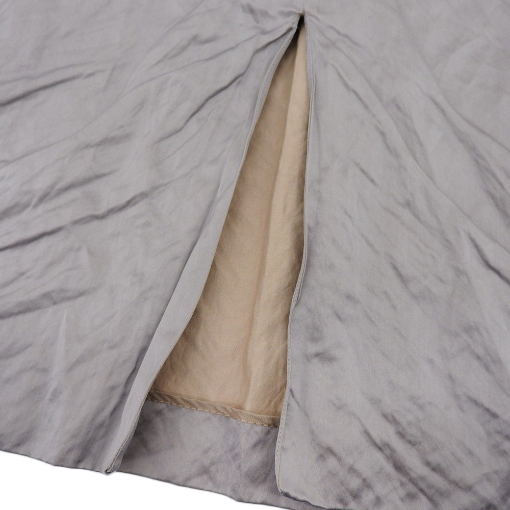 美品 I-LINE SK METAL 棉尼龙半身裙 女式 灰色 01 MB244-6012 24AW 半身裙 01 女式