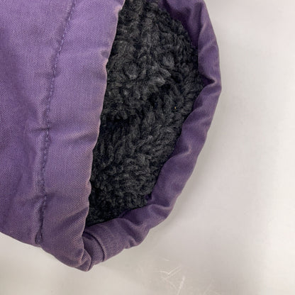 0IDAX Purple Boa Parka Jacket XXS Women's