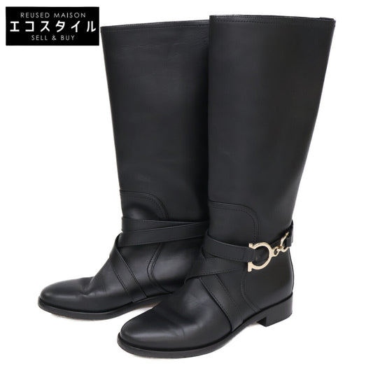 Salvatore Ferragamo Gancini Hardware SARAH Long Boots