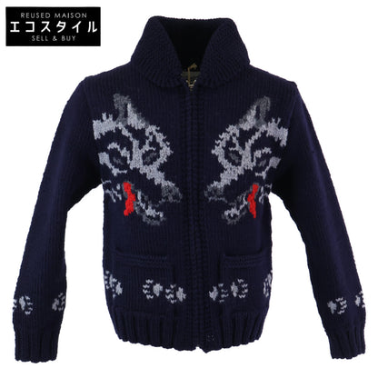 TENDERLOIN Like New Wolf Cowichan Knit Jacket
