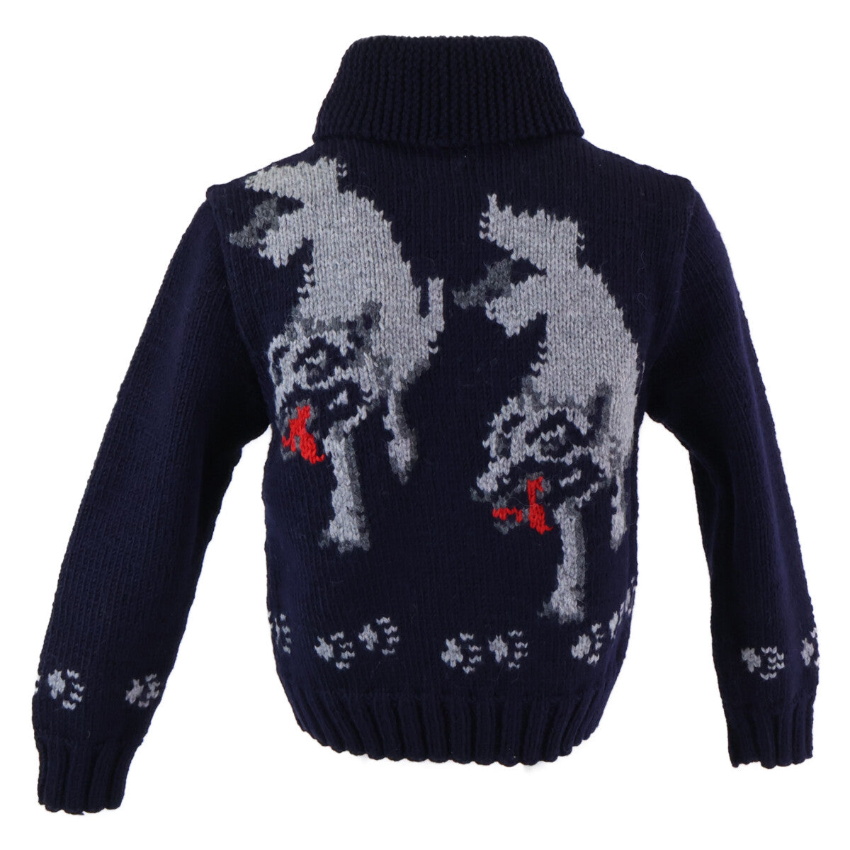 TENDERLOIN Like New Wolf Cowichan Knit Jacket