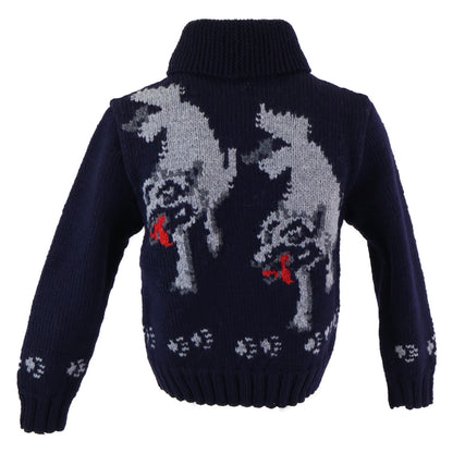 TENDERLOIN Like New Wolf Cowichan Knit Jacket