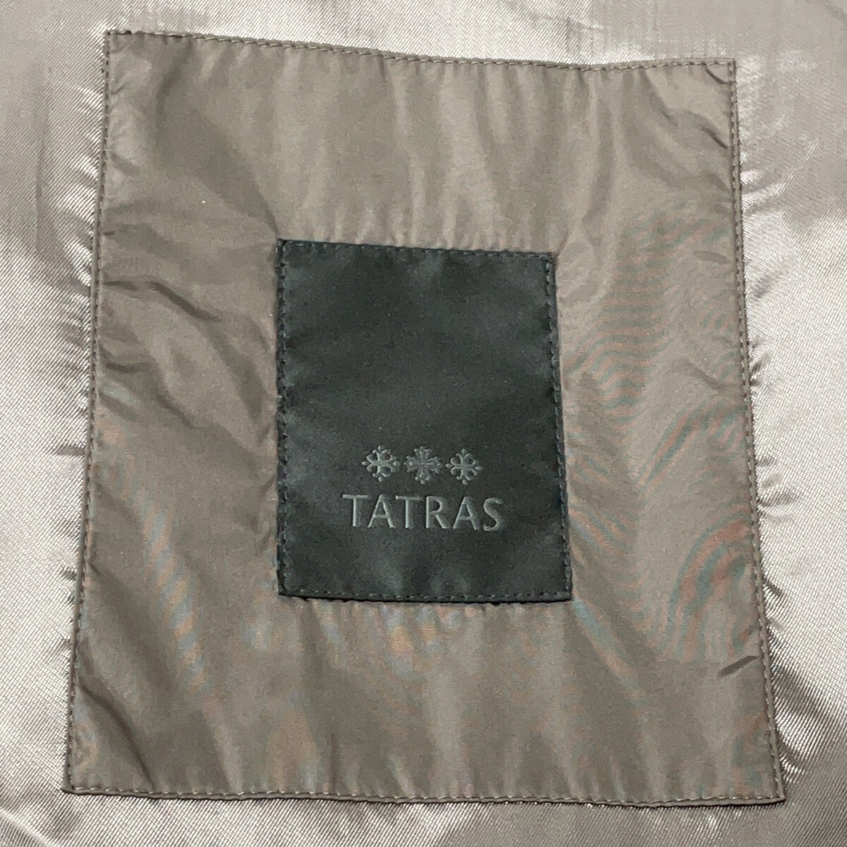 TATRAS タトラス ダークブラウン MTK19A4157 FAEDO ブラック フーディダウンジャケット ジャケット
