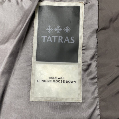TATRAS タトラス ダークブラウン MTK19A4157 FAEDO ブラック フーディダウンジャケット ジャケット