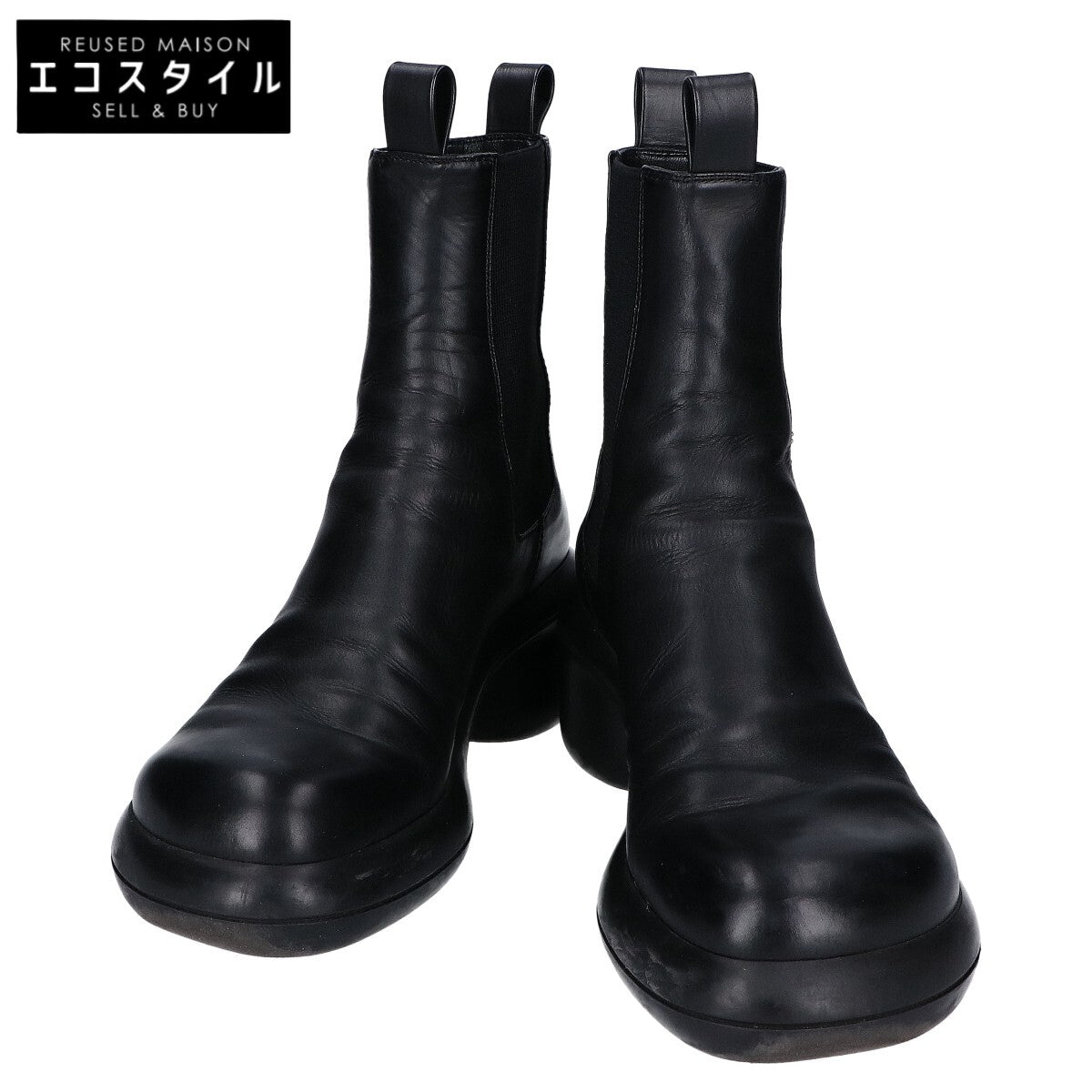 JIL SANDER ジルサンダー J15WU0022P4833 001 ブロックヒールアンクルブーツ シューズ