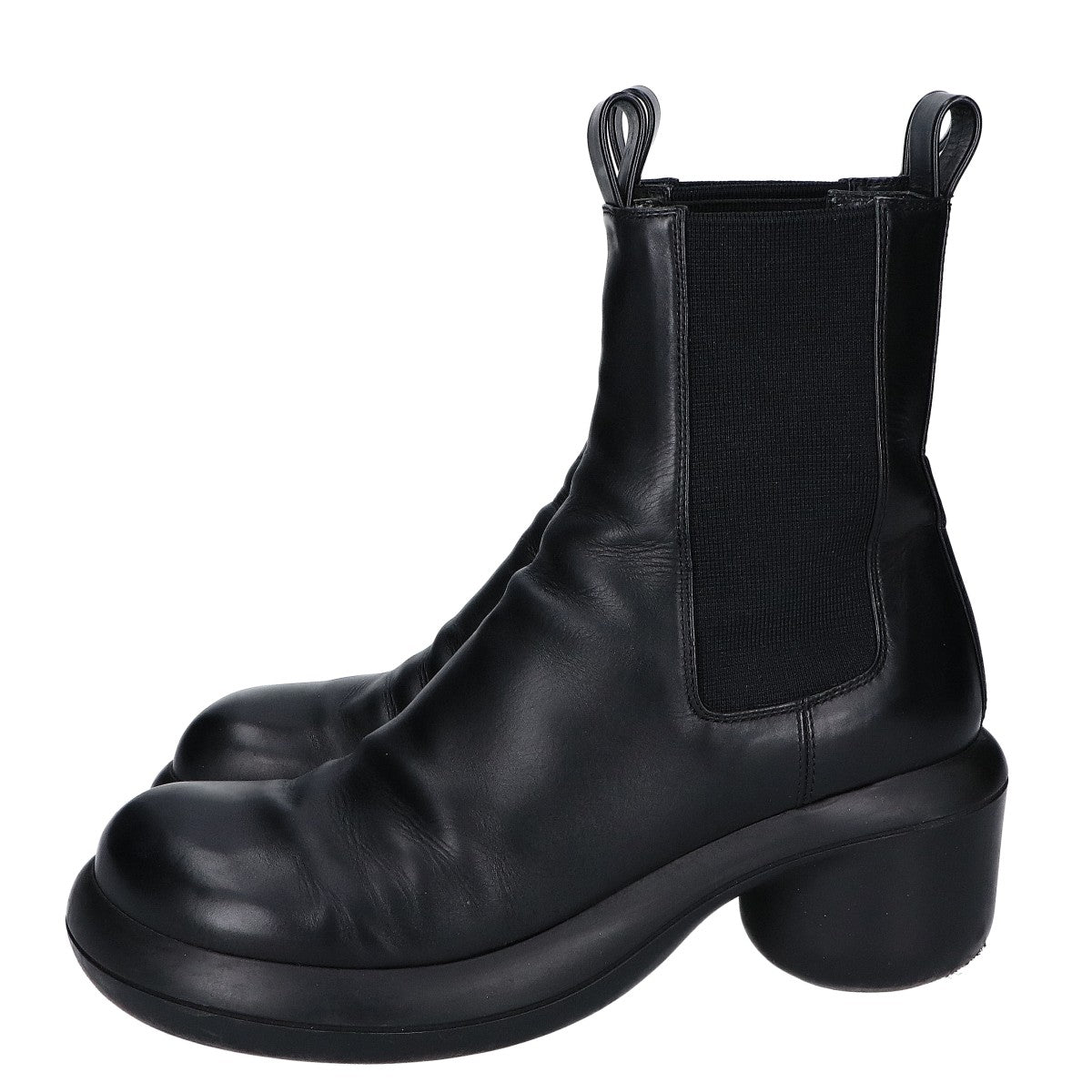 JIL SANDER ジルサンダー J15WU0022P4833 001 ブロックヒールアンクルブーツ シューズ