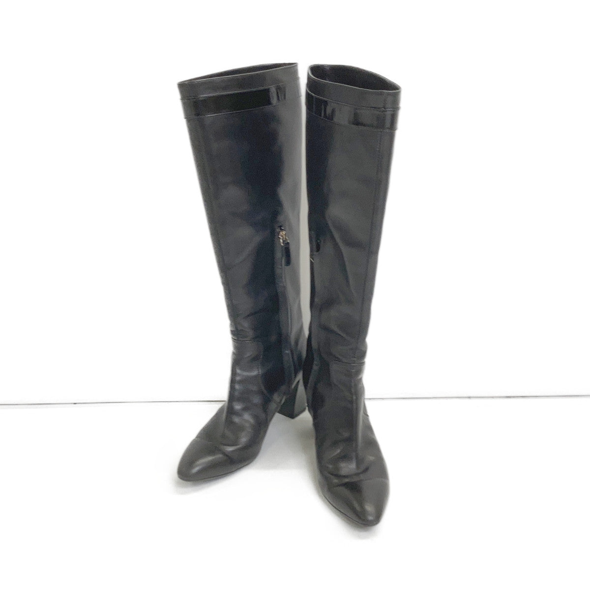 TOD'S トッズ horsebit hardware leather long boots shoes