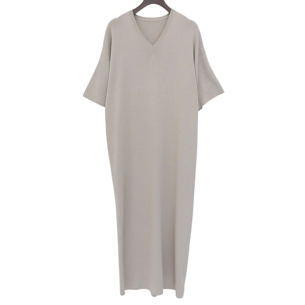 STYLE DELI スタイルデリ 新品同様 リラックス ショルダー Vネック ワンピース レディース ベージュ 01 234798 ワンピース