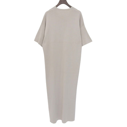STYLE DELI スタイルデリ 新品同様 リラックス ショルダー Vネック ワンピース レディース ベージュ 01 234798 ワンピース