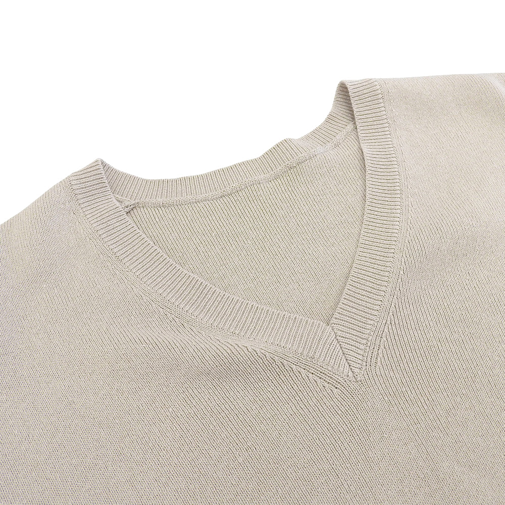 STYLE DELI スタイルデリ 新品同様 リラックス ショルダー Vネック ワンピース レディース ベージュ 01 234798 ワンピース