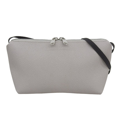 Herve Chapelier エルベシャプリエ 美品 リュクス ショルダー ショルダーバッグ レディース グレージュ 2638G ショルダーバッグ