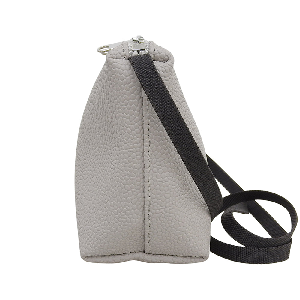 Herve Chapelier エルベシャプリエ 美品 リュクス ショルダー ショルダーバッグ レディース グレージュ 2638G ショルダーバッグ