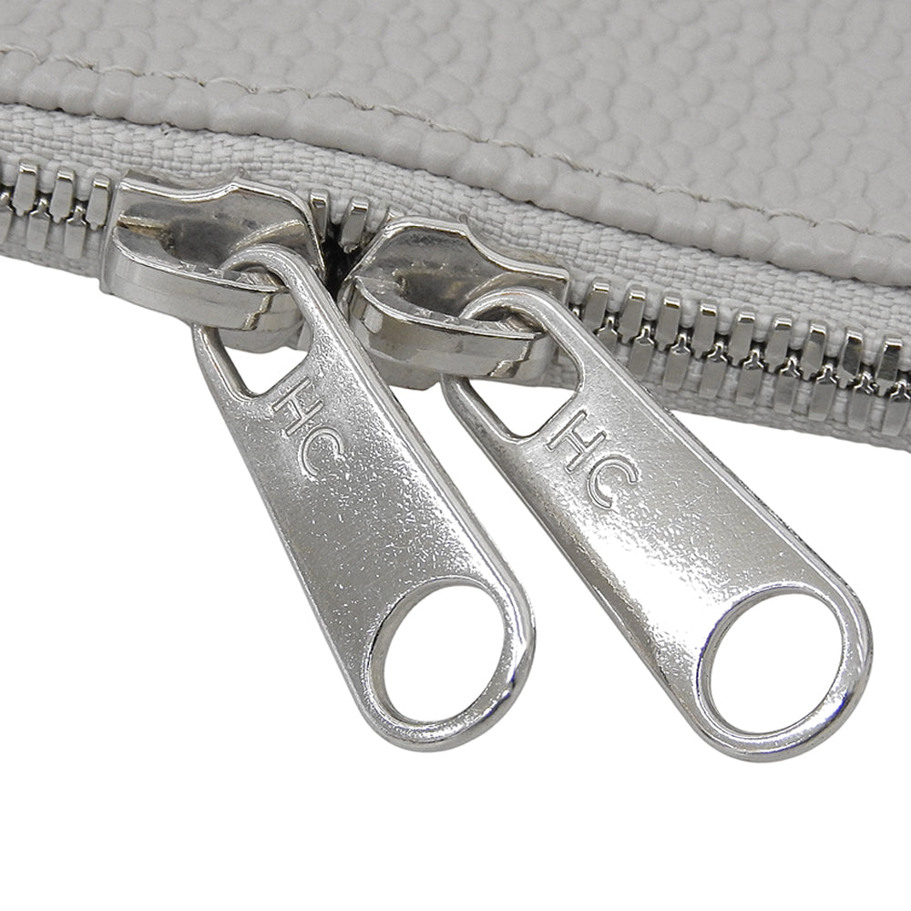 Herve Chapelier エルベシャプリエ 美品 リュクス ショルダー ショルダーバッグ レディース グレージュ 2638G ショルダーバッグ