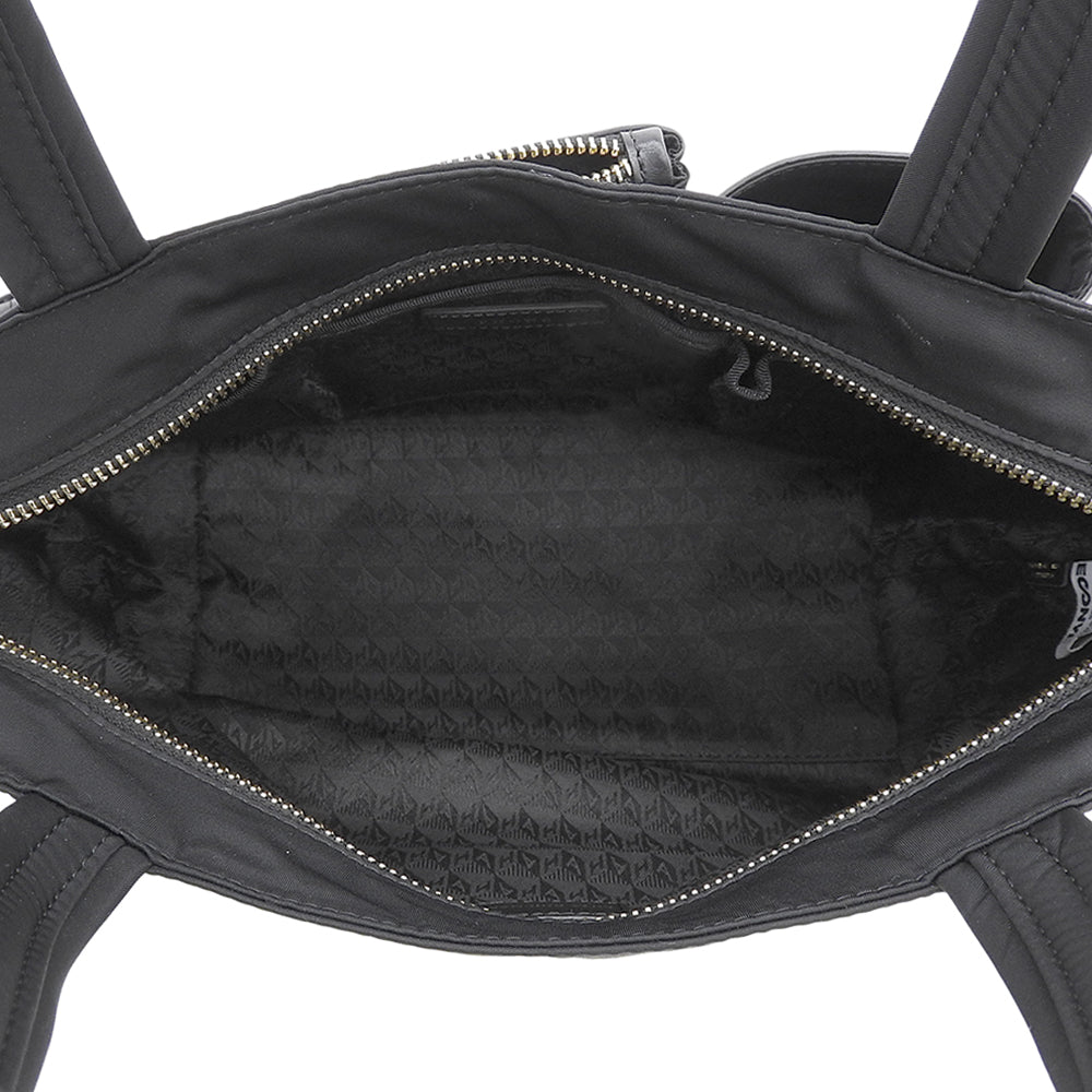 Anya Hindmarch アニヤ ハインドマーチ 美品 ミニマルチポケットトート ハンドバッグ ショルダーバッグ レディース ブラック ハンドバッグ