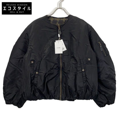 CLANE クラネ 黑色 19101-0052 双面 MA-1 夹克 M
