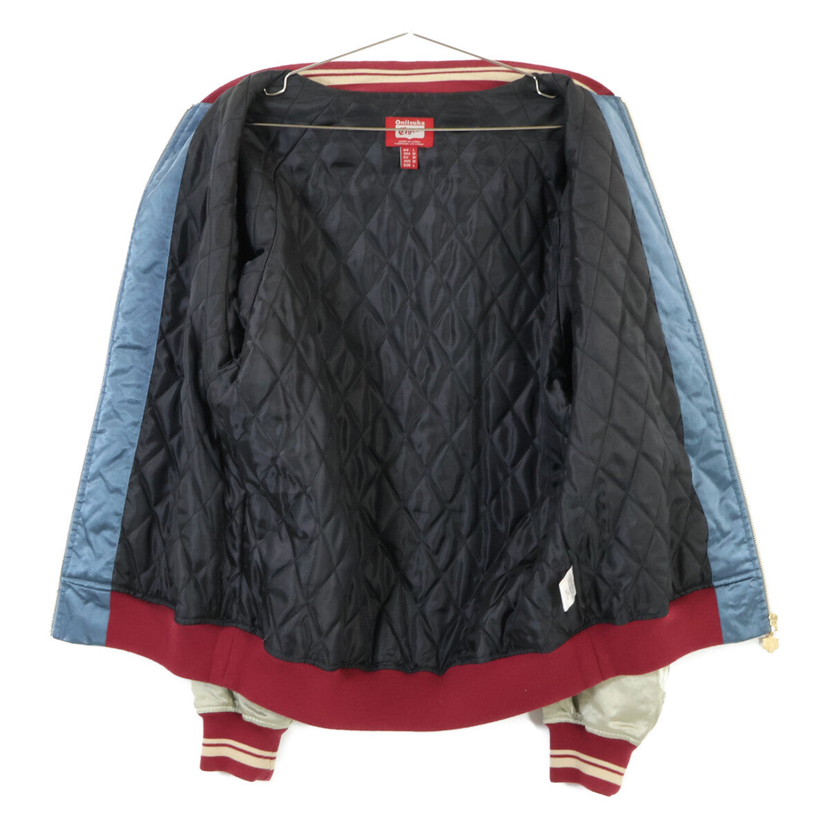 onitsuka tiger 鬼塚虎 OKJ117 阪神淡路大地震重建10周年纪念 横须贺夹克