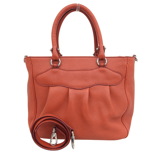 Salvatore Ferragamo サルヴァトーレフェラガモ ガンチーニ 2WAY ショルダーバッグ ハンドバッグ レディース オレンジ AS-21 7421 ハンドバッグ