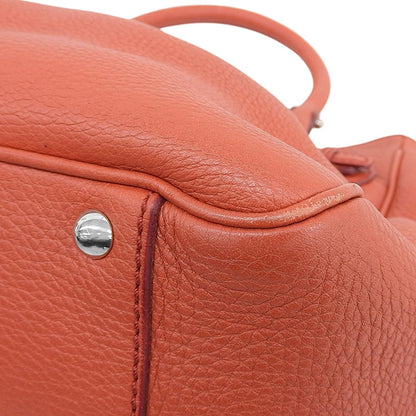 Salvatore Ferragamo Gancini 2WAY Shoulder Bag Handbag Women's Orange AS-21 7421 Handbag